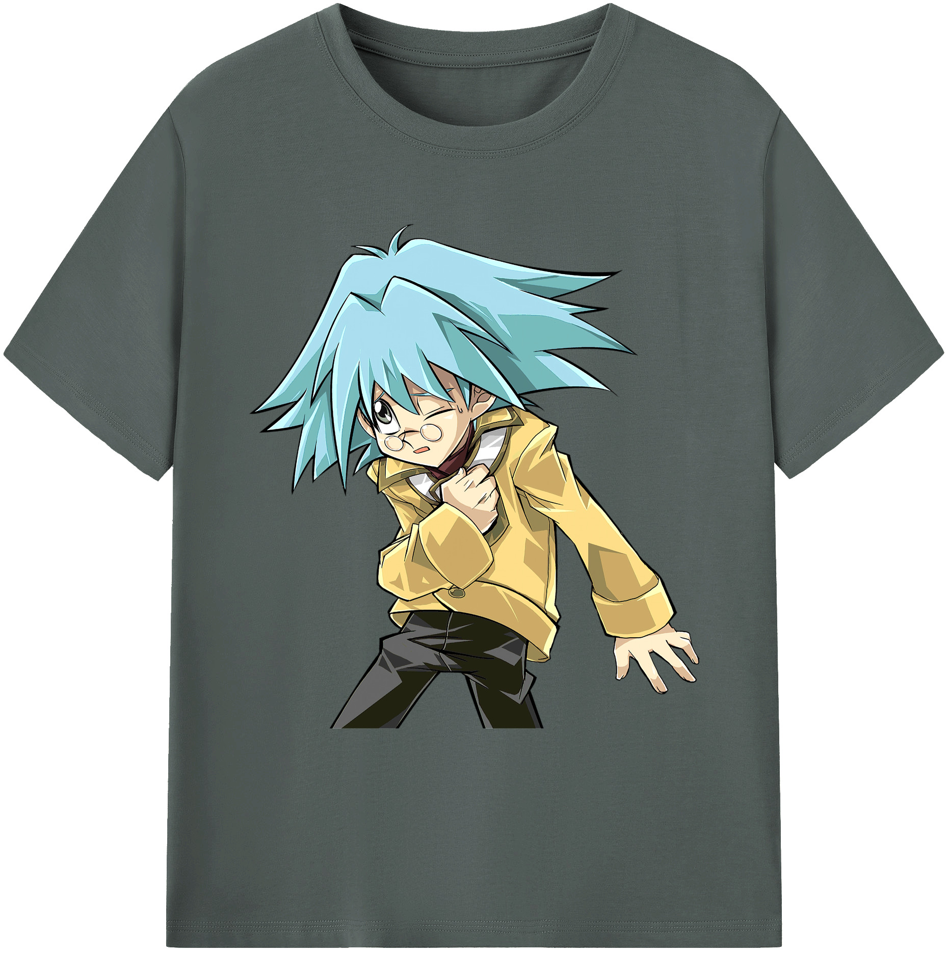 （画像用） 遊☆戯☆王 Yu-Gi-Oh! 綿100％ メンズ半袖Tシャツ｜肌触りやわらか＆通気性